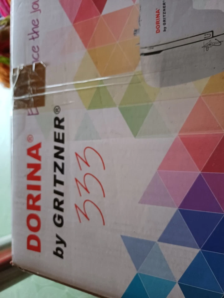 Freiarmnähmaschine Dorina 333 Gritzner Freiarm-33Nutz-Zierstiche-Einfädelhilfe - Bild 4 von 4