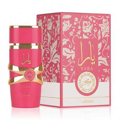 Lattafa Yara Candy 100ml EdP Damen Parfum Süß Erdbeere Vanille Süß NEU OVP