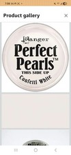 Ranger Perfect Pearls Pigment Powder .25oz, Confetti White