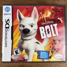 Bolt (Nintendo DS, 2008) CIB Complete w/Case & Manual - Tested Working