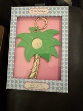 Portachiavi porta targhette GPS Lilly Pulitzer palma