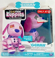 Zoomer Zuppies Gemma Rosa Interactivo Cachorro Perro Objetivo Exclusivo Raro