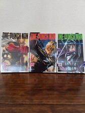 One Punch Man Manga Vol 1 2 3 English Viz Media Shonen Jump Preowned Lot