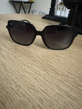 Michael Kors Sunglasses In Black Color with Gold Logo and Case