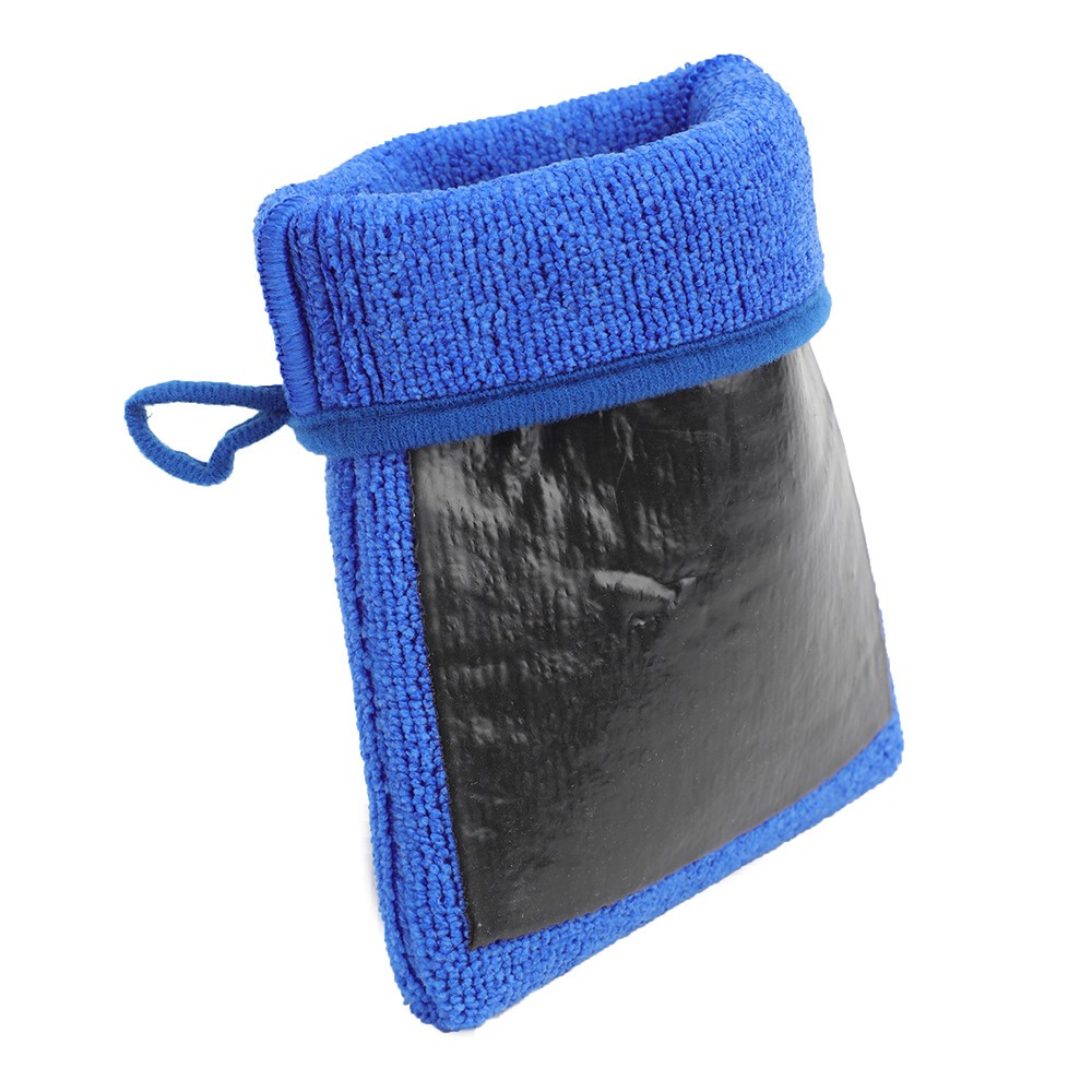 2pcs Car Wash Gloves Microfiber Clay Bar Towel Detailing Cleaning Rag Mitt glove