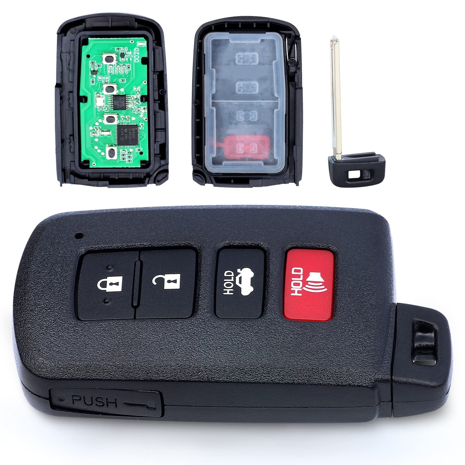 Keyless Entry Smart Prox Remote Key Fob Replacement for Toyota Avalon Camry C...