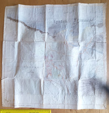 Survey Map of Lynton and Lynmouth Scale of Two Chains to an Inch