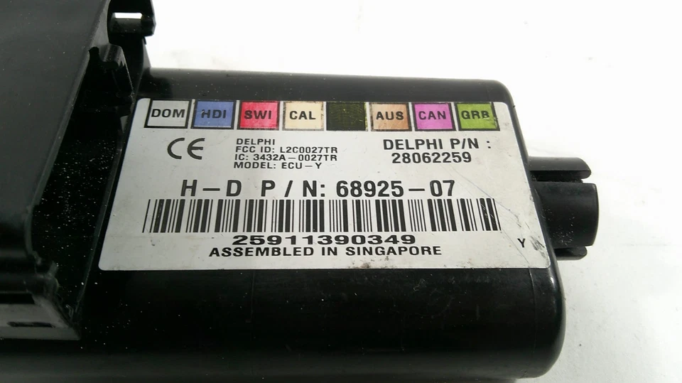 Módulo de seguridad señal de giro Harley Davidson TSSM 2007-2013 Softail Dyna V-Rod Foto 2 de 4