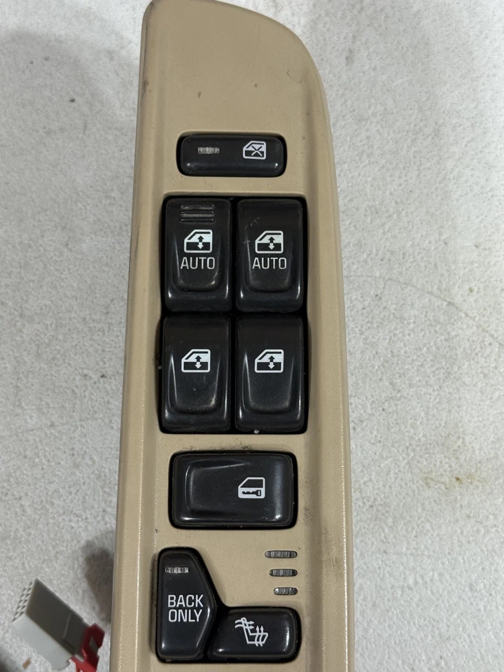 GMC Envoy Master 2002-2005 interruptor de ventana de bloqueo de puerta eléctrico asiento térmico OEM Foto 3 de 4