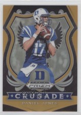 2020 Panini Prizm Draft Picks Crusade Neon Orange 7/149 Daniel Jones #35 7m3