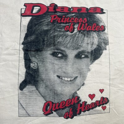 Vintage 90's Princess Diana Rare Princess of Wales Queen of Hearts