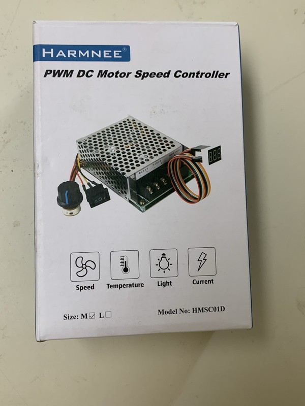 Harmnee PWM DC Motor Speed Controller #HMSC01D DC 10-55V LED Display New