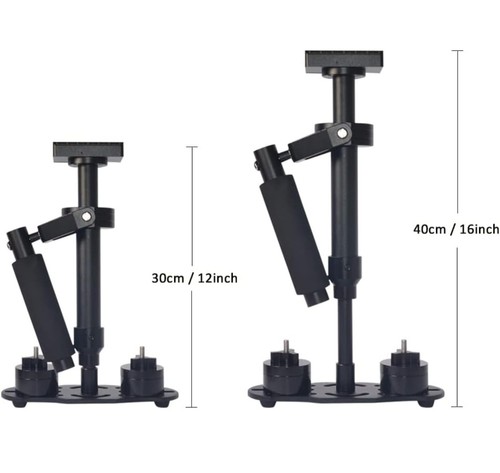 16in Weighted Handheld Camera Stabilizer For Compact & Full Sized Cameras 3pd - Picture 4 of 5