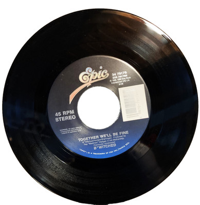 B*Witched Rollercoaster/Together We'll Be Fine Play Tested VG 7'' 45 PET RESCUE