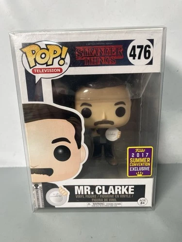 Mr. Clarke 476 Stranger Things 2017 Summer Convention Exclusive Funko Pop NEW
