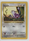Rattata Shadowless Pokemon Base Set #61 1999