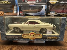 American Muscle 1969 Dodge Super Bee 118 Scale Diecast White Ertl American Muscle 1969 Dodge Super Bee 118 Scale Diecast White Ertl