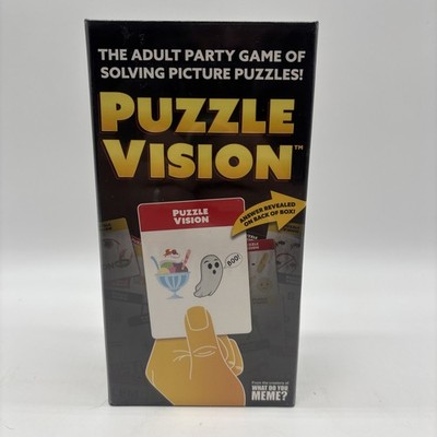 Puzzle Vision - The Adult Party Game by What Do You Meme- New (2-20 Players )