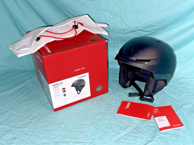   2026 NEW! Atomic Revent Lite Ski Snowboard Helmet Medium Black 55-59cm  