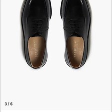 HARUTA U-tip Derby Shoes Black 260 Official