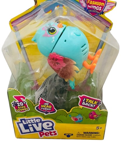Little Live Pets Lil' Bird Surfy Chirps Kids Toy Interactive 5 Years Box damage