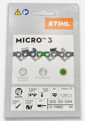 STIHL PICCO Micro Mini 3 Chainsaw Chain 3610 005 0044