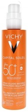 Vichy Capital Soleil Cell Protect Water Fluid Spray SPF50+ 200ml (6.76fl oz) 2.96 per gallon
