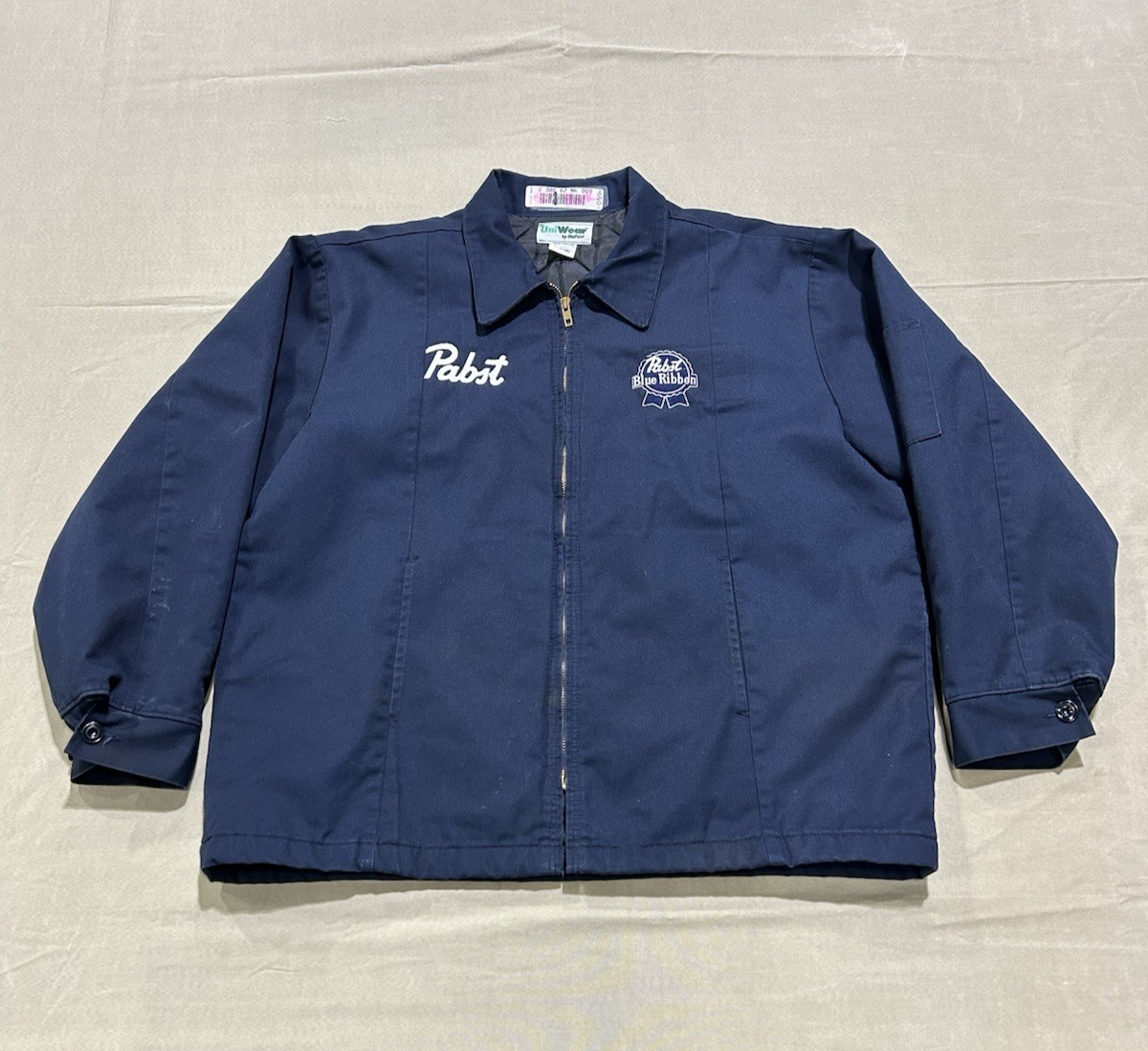 トップス rosyluce RIBBON TRUCK JACKET NAVY s-l1200.png