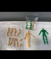 Takara Micronauts Material Force Lady & Man Action Figure Extra Body Parts Set