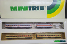 Minitrix S-Bahn Set mit Steuerwagen 4-teilig Spur N aus der Vitrine 706015