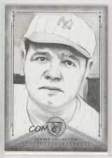 2019 Topps Museum Collection Canvas Reproduction Babe Ruth #CC-34 HOF