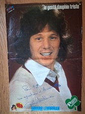affiche 44x30 gérard lenorman podium 1976