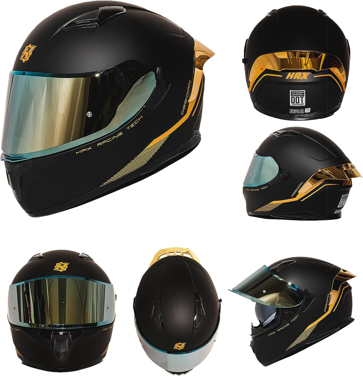dainese bluetooth motorcycle helmets GDM DEMON Helmet with 4 Shields Large / Matte Black Motorcycle Helmet Cover - balancebike Sena DWO MODEL/COLOR:PUNK PULSE