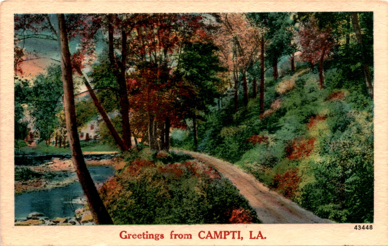 Campti, Louisiana, Natchitoches Parish, picturesque landscapes