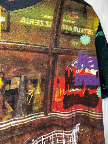 Desigual Men's Artistic Graphic Print Shirt Size L – Vintage-Inspired Design - Picture 12 of 23