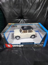 Burago 1/18 scale Mini Cooper 1969  BNIB 