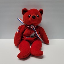 Cris Ta Bears Plush State Texas Red Stuffed Animal Blue Jay 8" Lone Star