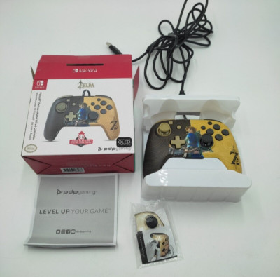 Controller Für Nintendo Switch Faceoff Deluxe Audio  Zelda Hyrule Hero Link
