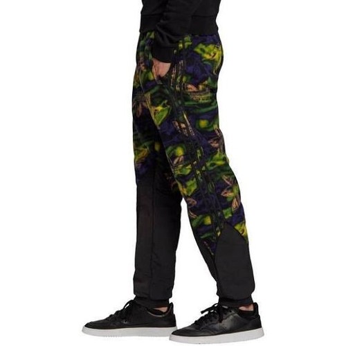Adidas Originals Multicolor Polar Fleece Big Trefoil Track Pants