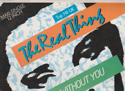 The Real Thing   12  Maxi   Can't Get By Without You / PRT 608 319 von 1986