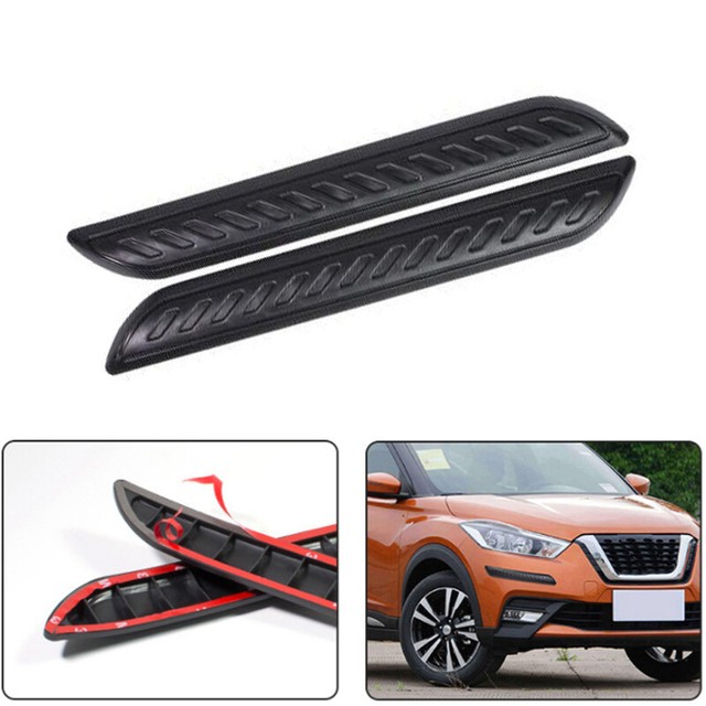 2x Part Accessories Car Bumper Corner Protector Anti Scratch Rubber