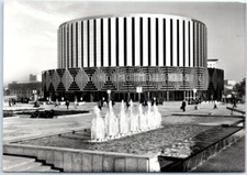 Postcard - Round cinema - Dresden, Germany