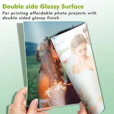 600 Sheets Bulk Koala Double Sided Glossy Photo Paper 8.5x11 42lb Inkjet Printer