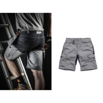 Scruffs trade flex shorts sh025 - flexible Passform mit Stretchplatten