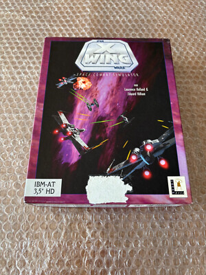 Star Wars X Wing PC 3,5 Disk IBM Spiel Big Box deutsch Sammler Retro