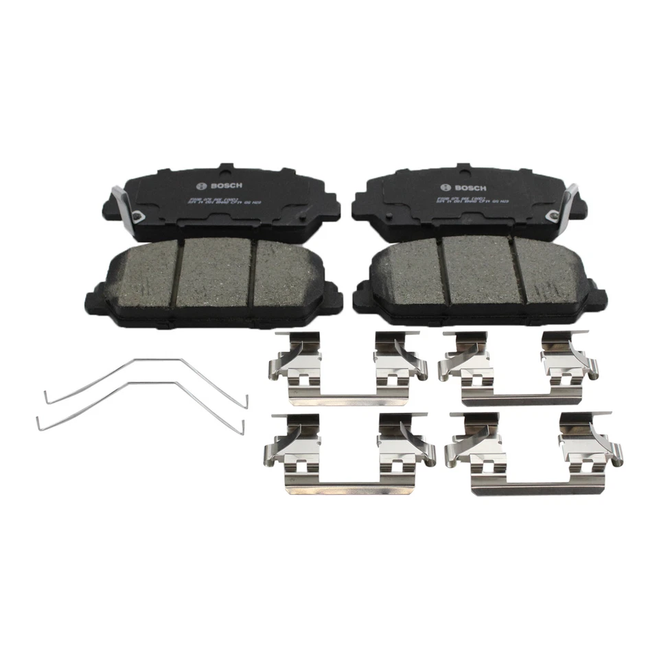 Juego de pastillas de freno delanteras de cerámica Bosch QuietCast con herrajes para Acura RDX 2013 Foto 2 de 4