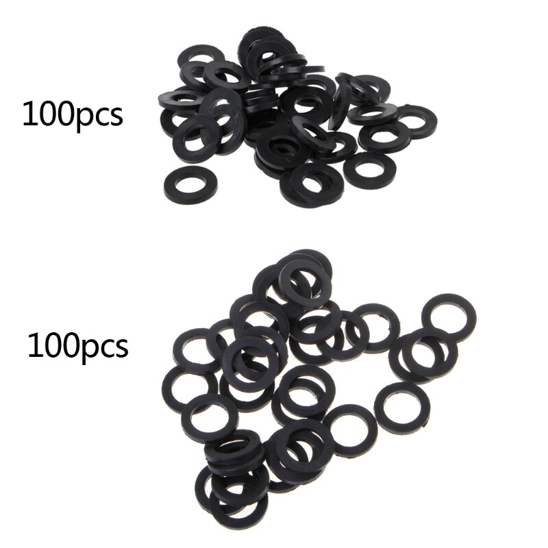 100x Hose Washer O-Ring Hose Gasket for 3/4 OD Garden Hose & Water