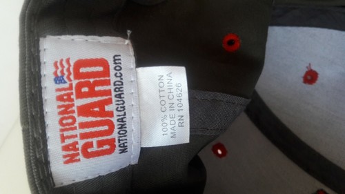 Cappello StrapBack Guardia Nazionale Usato - Grigio e Nero - Foto 2 di 7