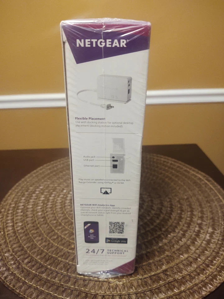 New Netgear N600 Wifi Range Extender (Wn3500Rp) Factory Sealed  - Image 3 of 4