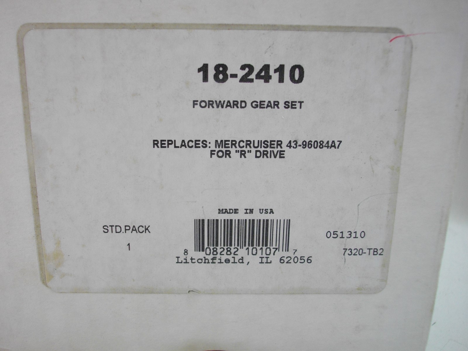 Sierra Marine forward gear set 18-2410 Mercruiser R MR Alpha drive  